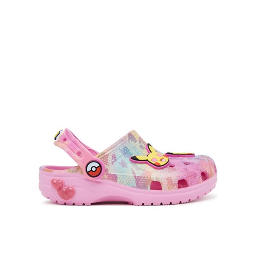 Klapki Crocs Pokémon Pikachu Classic Clog 211229 Różowy ze sklepu eobuwie.pl w kategorii Klapki dziecięce - zdjęcie 184812413