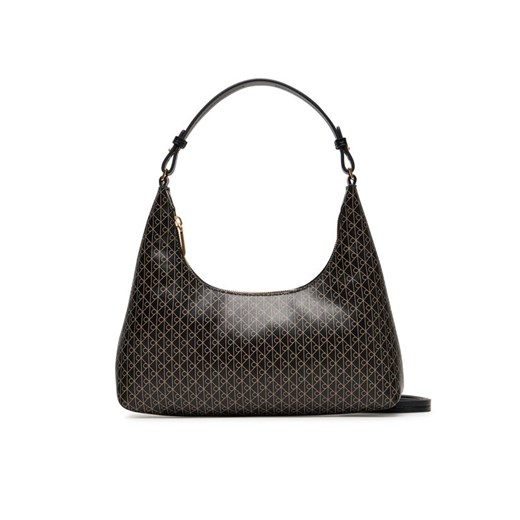 Calvin Klein Torebka Emblem Aop Conv Shoulder Bag LV04F3298G Czarny ze sklepu MODIVO w kategorii Torebki damskie - zdjęcie 184812881