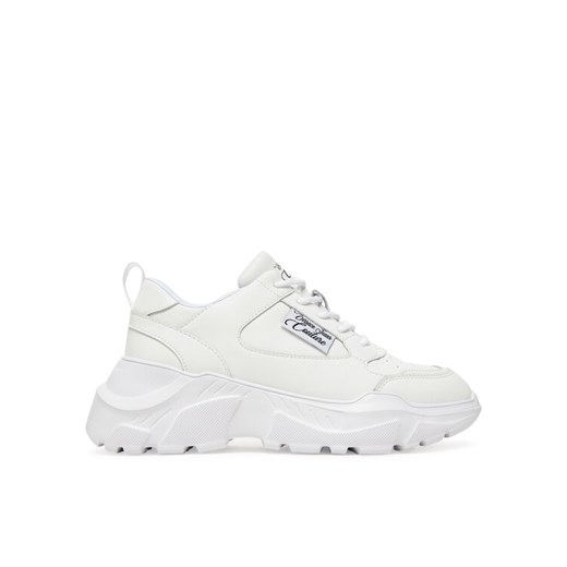 Versace Jeans Couture Sneakersy 79VA3SC2 ZPB23 003 Biały ze sklepu MODIVO w kategorii Buty sportowe damskie - zdjęcie 184812904