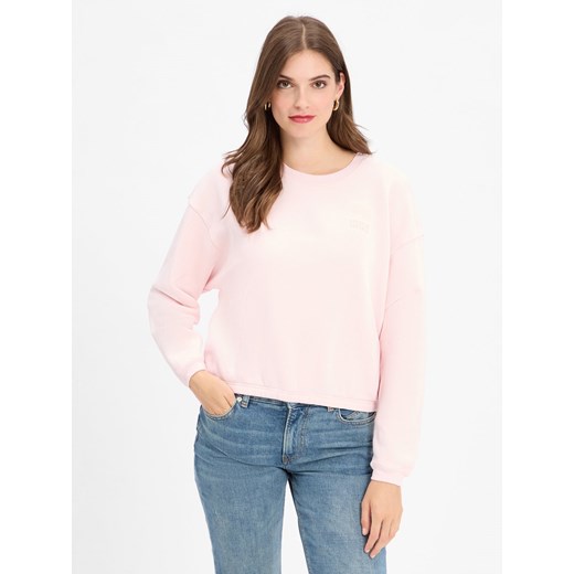 american vintage Bluza damska - Izubird Kobiety Bawełna różowy jednolity ze sklepu vangraaf w kategorii Bluzy damskie - zdjęcie 184813390