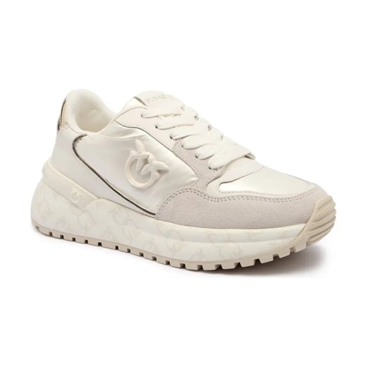 Pinko Skórzane sneakersy GEM 07 ze sklepu Gomez Fashion Store w kategorii Buty sportowe damskie - zdjęcie 184816892