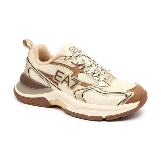 EA7 Sneakersy | z dodatkiem skóry ze sklepu Gomez Fashion Store w kategorii Buty sportowe damskie - zdjęcie 184816901