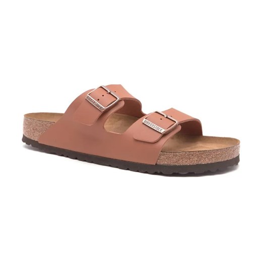Birkenstock Klapki Arizona SFB BF | z dodatkiem skóry regular fit soft footbed ze sklepu Gomez Fashion Store w kategorii Klapki męskie - zdjęcie 184816902