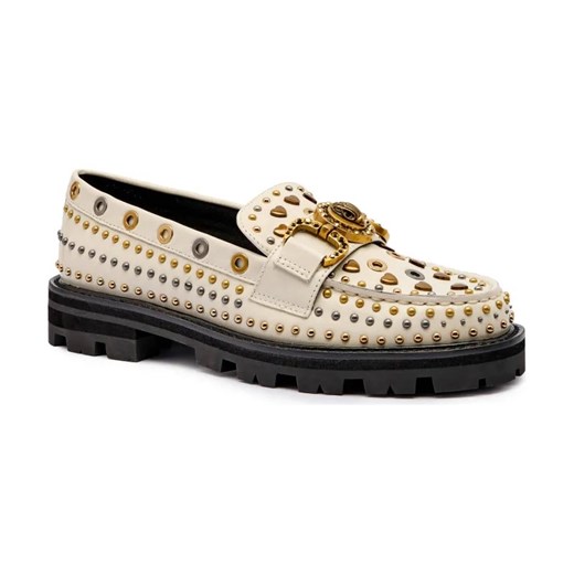 Kurt Geiger Skórzane loafersy MANSION STUD ze sklepu Gomez Fashion Store w kategorii Półbuty damskie - zdjęcie 184816903
