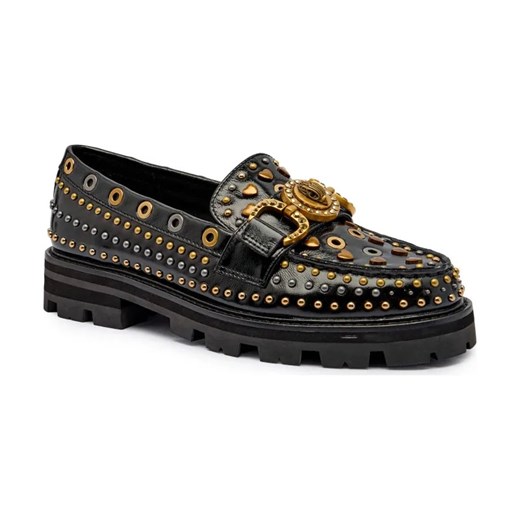 Kurt Geiger Skórzane loafersy MANSION STUD ze sklepu Gomez Fashion Store w kategorii Półbuty damskie - zdjęcie 184816904