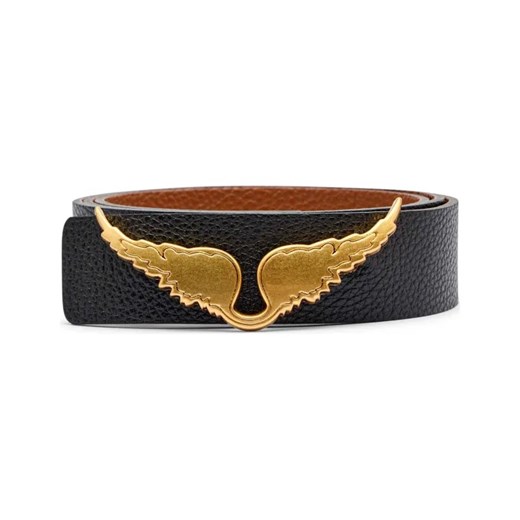 Zadig&Voltaire Skórzany dwustronny pasek ROCK REVERSIBLE ze sklepu Gomez Fashion Store w kategorii Paski damskie - zdjęcie 184816950