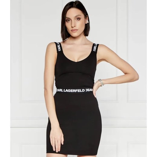 Karl Lagerfeld Jeans Top | Regular Fit ze sklepu Gomez Fashion Store w kategorii Bluzki damskie - zdjęcie 184817011