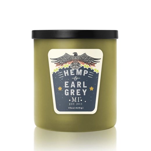 Colonial Candle Świeca zapachowa &quot;Hemp &amp; Earl Grey&quot; - 425 g ze sklepu Limango Polska w kategorii Świece i dyfuzory - zdjęcie 184817541