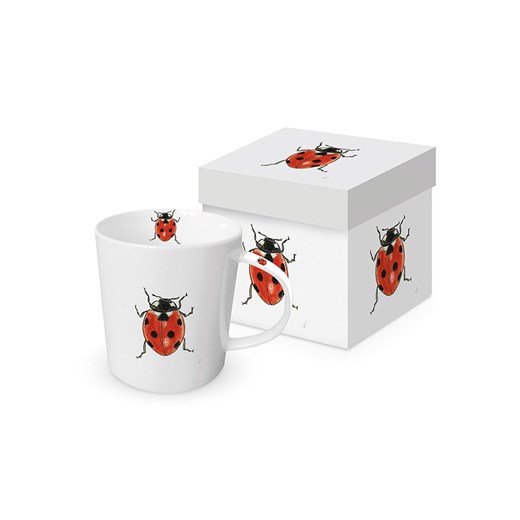 ppd Kubek jumbo &quot;Madeleine sur blanc&quot; w kolorze biało-czerwonym - 350 ml ze sklepu Limango Polska w kategorii Naczynia - zdjęcie 184817690