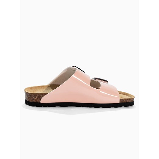 BACKSUN Skórzane klapki &quot;Bali&quot; w kolorze jasnoróżowym 41 okazja Limango Polska