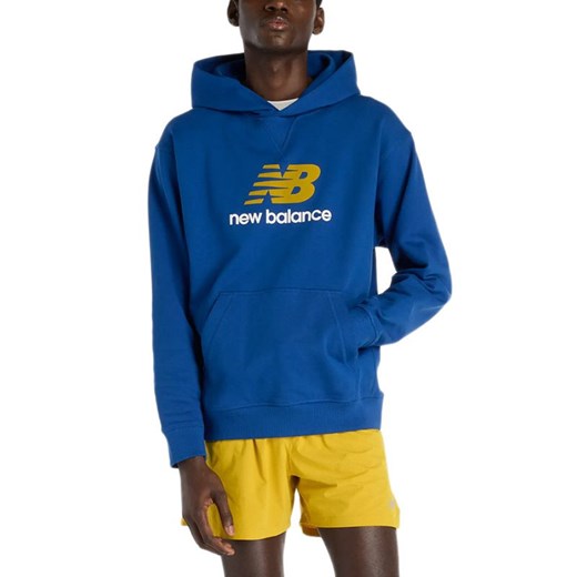 Bluza męska New Balance MT51512GAB - niebieska - id: 3240539 - marki New Balance - 184818310 Bluza męska New Balance MT51512GAB - niebieska ze sklepu streetstyle24.pl w kategorii Bluzy męskie - zdjęcie 184818310