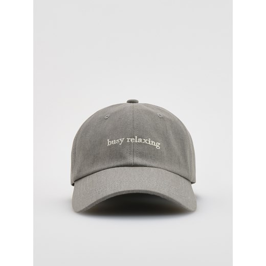 Reserved - Czapka z daszkiem - jasnoszary ze sklepu Reserved w kategorii Czapki z daszkiem damskie - zdjęcie 184818514