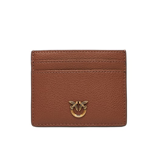 Etui na karty kredytowe PINKO Card Holder Simply AI 25-26 PCPL 103762 A29Q Brązowy ze sklepu eobuwie.pl w kategorii Etui - zdjęcie 184818802