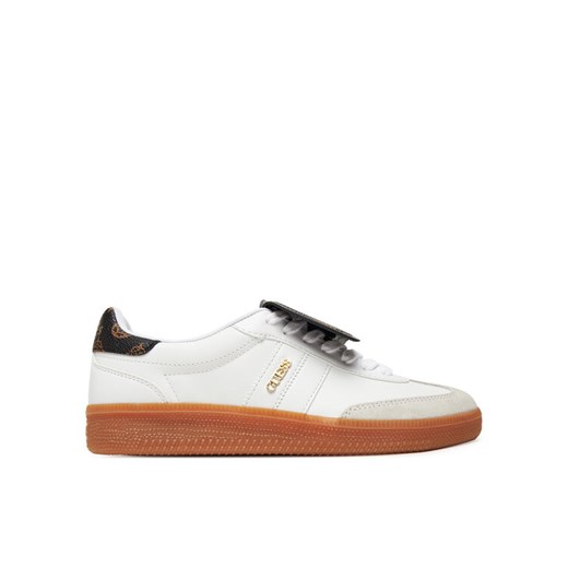 Sneakersy Guess FLTOLE ELE12 Biały ze sklepu eobuwie.pl w kategorii Buty sportowe damskie - zdjęcie 184818843