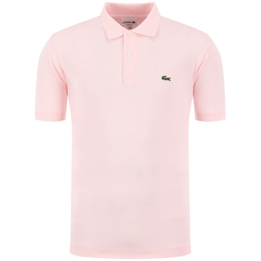 Lacoste Polo L1212 Różowy Classic Fit ze sklepu MODIVO w kategorii T-shirty męskie - zdjęcie 184820064