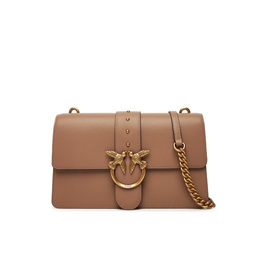 PINKO Torebka Love One Classic ST.CL Al 25-26 PLTT 105857 A0F1 Beżowy ze sklepu MODIVO w kategorii Listonoszki - zdjęcie 184820101