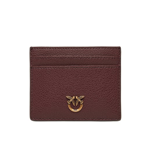 PINKO Etui na karty kredytowe Card Holder Simply AI 25-26 PCPL 103762 A29Q Brązowy ze sklepu MODIVO w kategorii Etui - zdjęcie 184820102