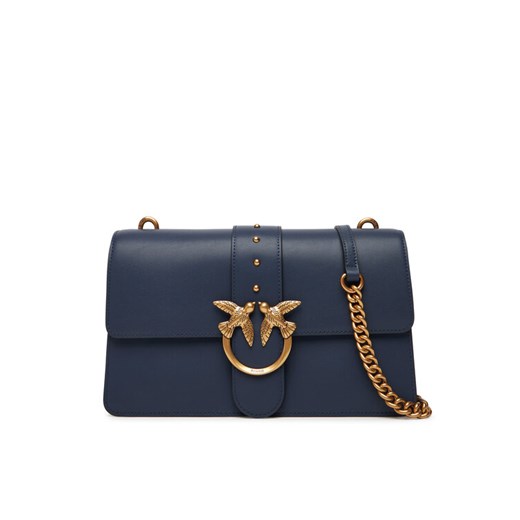 PINKO Torebka Love One Classic ST.CL Al 25-26 PLTT 105857 A0F1 Granatowy ze sklepu MODIVO w kategorii Listonoszki - zdjęcie 184820110