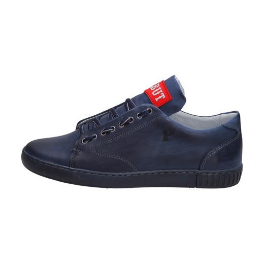 Granatowe Polskie półbuty męskie Polbut 2106 Polbut 42 suzana.pl