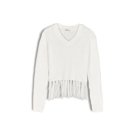 GATE Sweter z dekoltem w serek 34 ze sklepu gateshop w kategorii Swetry damskie - zdjęcie 184838971