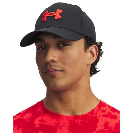Męska czapka z daszkiem Under Armour Men\'s UA Blitzing - czarna ze sklepu Sportstylestory.com w kategorii Czapki z daszkiem męskie - zdjęcie 184839391