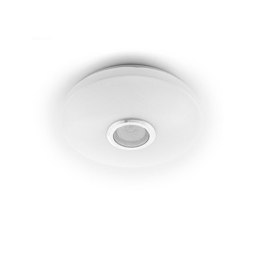 InnovaGoods Lampa sufitowa LED w kolorze białym z głośnikiem ze sklepu Limango Polska w kategorii Oświetlenie - zdjęcie 184839754