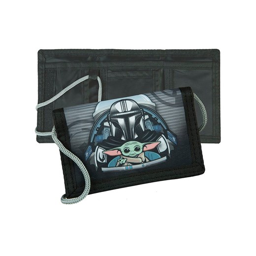 Star Wars Portfel &quot;Star Wars&quot; w kolorze czarnym - 9,5 x 13,5 x 12,5 cm ze sklepu Limango Polska w kategorii Akcesoria dziecięce - zdjęcie 184839910