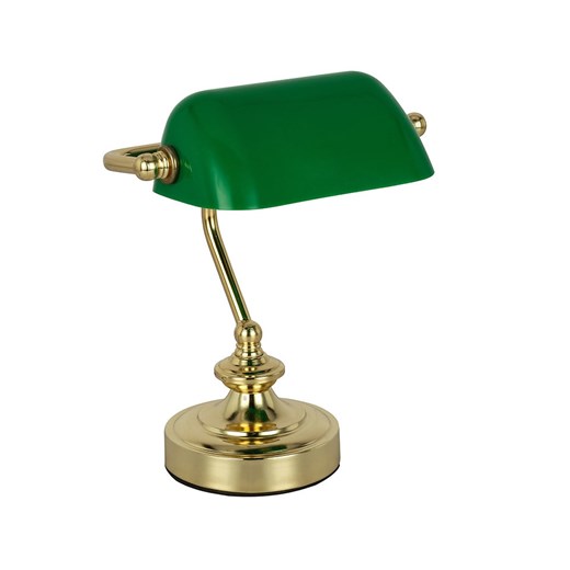 Globo lighting Lampa stołowa &quot;Antique&quot; w kolorze złoto-zielonym - 19 x 24 x 16,5 cm ze sklepu Limango Polska w kategorii Oświetlenie - zdjęcie 184840021