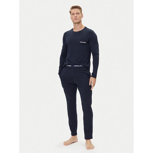 Jack&Jones Piżama Everest 12273632 Granatowy Standard Fit ze sklepu MODIVO w kategorii Piżamy męskie - zdjęcie 184840720