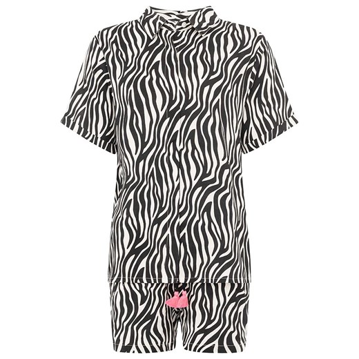 Zwillingsherz 2-częściowy zestaw &quot;Zebra Print&quot; w kolorze czarno-białym ze sklepu Limango Polska w kategorii Bluzki damskie - zdjęcie 184841944