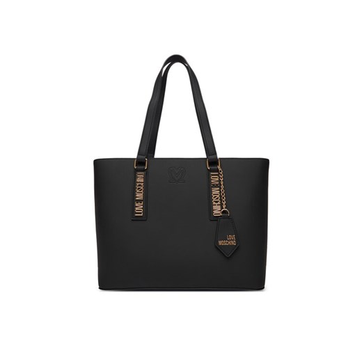 LOVE MOSCHINO Torebka JC4292PP1NL1500A Czarny ze sklepu MODIVO w kategorii Torby Shopper bag - zdjęcie 184842072
