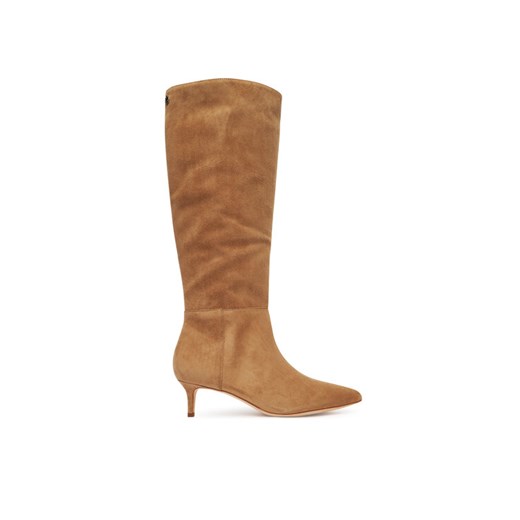 LAUREN RALPH LAUREN Kozaki 802967811001 Brązowy ze sklepu MODIVO w kategorii Kozaki damskie - zdjęcie 184842094
