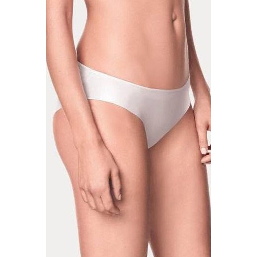 Figi damskie klasyczne białe z miękkiej mikrofibry 0185 Slip Extra, Kolor biały, Rozmiar S, Lormar ze sklepu Intymna w kategorii Majtki damskie - zdjęcie 184843740