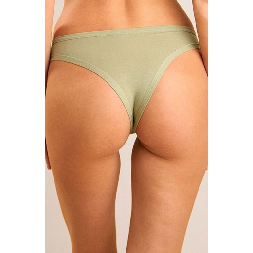 Majtki damskie brazyliany z modalu oliwkowe Today 6007, Kolor oliwkowy, Rozmiar S, Sielei ze sklepu Intymna w kategorii Majtki damskie - zdjęcie 184843971