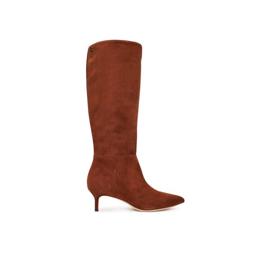 LAUREN RALPH LAUREN Kozaki 802967811003 Brązowy ze sklepu MODIVO w kategorii Kozaki damskie - zdjęcie 184843993