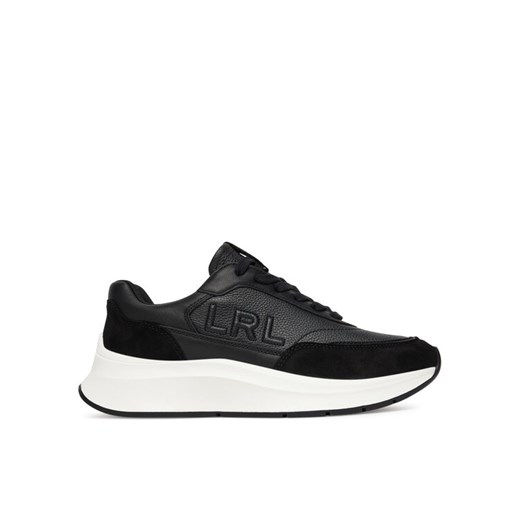 LAUREN RALPH LAUREN Sneakersy 802974376002 Czarny ze sklepu MODIVO w kategorii Buty sportowe damskie - zdjęcie 184844003