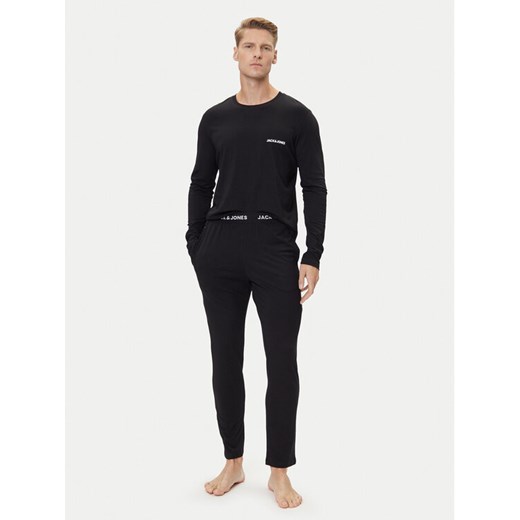 Jack&Jones Piżama Everest 12273632 Czarny Standard Fit ze sklepu MODIVO w kategorii Piżamy męskie - zdjęcie 184844090