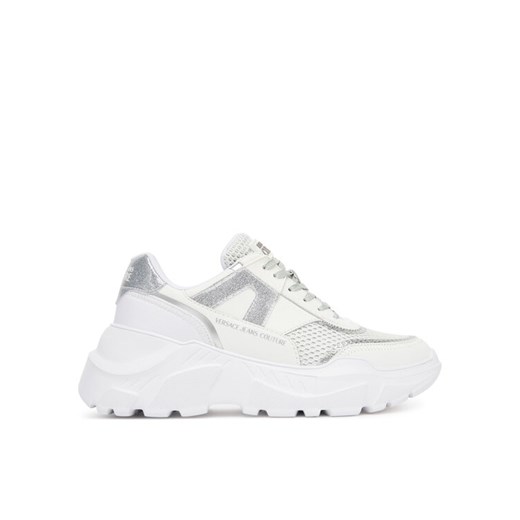 Versace Jeans Couture Sneakersy 79VA3SC4 ZSC79 003 Biały ze sklepu MODIVO w kategorii Buty sportowe damskie - zdjęcie 184844092