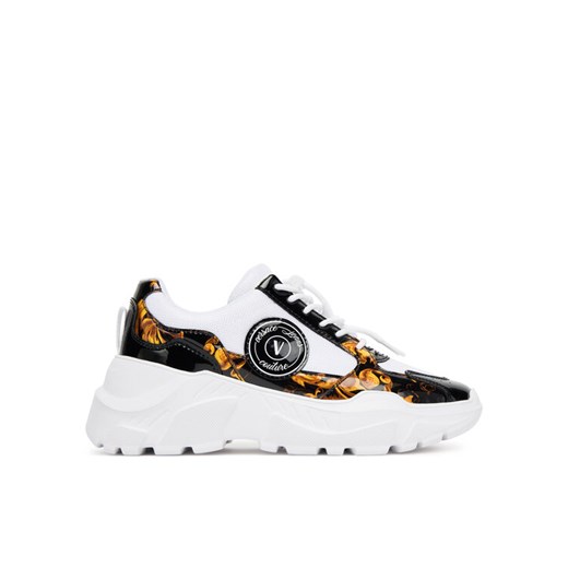 Versace Jeans Couture Sneakersy 79VA3SC7 ZSC80 MD7 Biały ze sklepu MODIVO w kategorii Buty sportowe damskie - zdjęcie 184844173