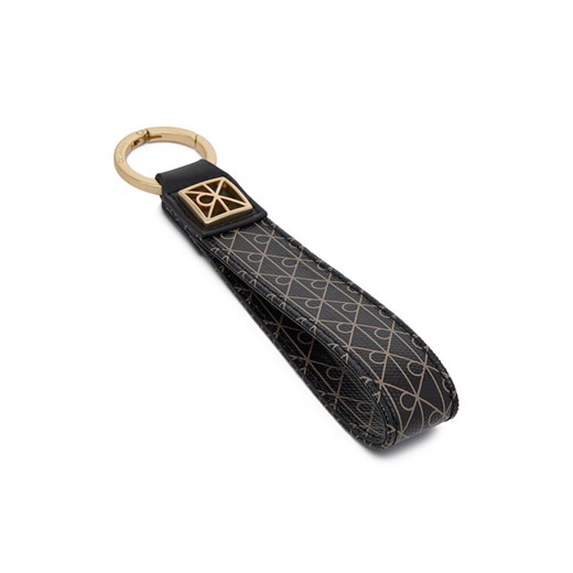 Brelok Calvin Klein Emblem Aop Key Fob LV04F1099G Czarny ze sklepu eobuwie.pl w kategorii Breloki - zdjęcie 184846253