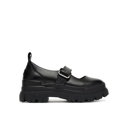 Półbuty Buffalo Aspha Loafer Buckle Os 1620046 Czarny ze sklepu eobuwie.pl w kategorii Buty sportowe damskie - zdjęcie 184846351