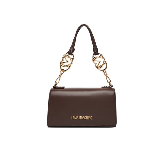 Torebka LOVE MOSCHINO JC4051PP1NLF0301 Brązowy ze sklepu eobuwie.pl w kategorii Listonoszki - zdjęcie 184846353
