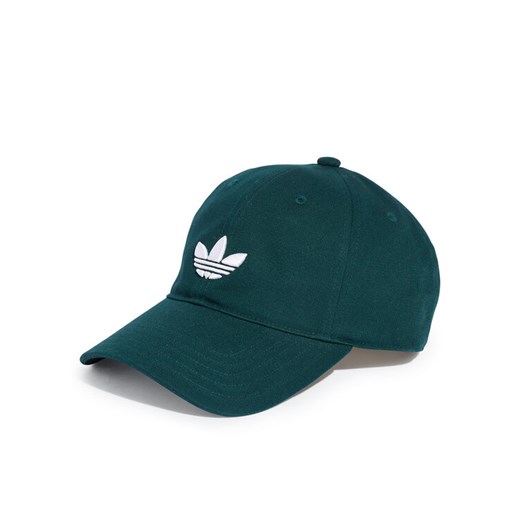 Czapka z daszkiem adidas adicolor Classic Trefoil JZ4929 Zielony ze sklepu eobuwie.pl w kategorii Czapki z daszkiem damskie - zdjęcie 184846361