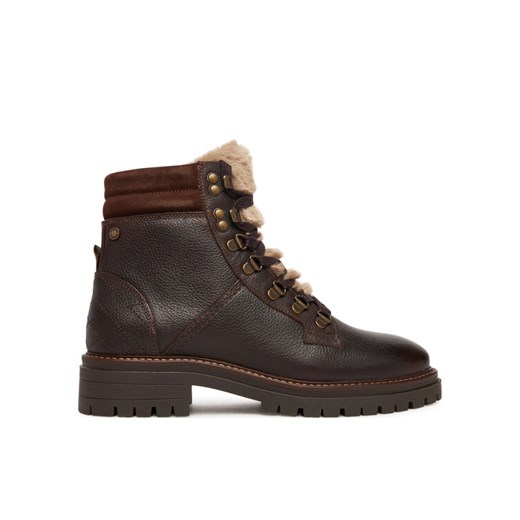 Trapery Barbour Bambburgh LFO0770BR96 Brązowy ze sklepu eobuwie.pl w kategorii Workery damskie - zdjęcie 184846440