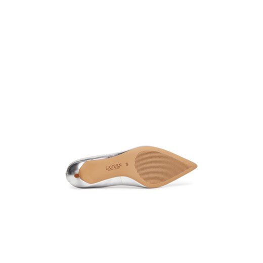 Szpilki LAUREN RALPH LAUREN 802978834001 Srebrny 35_5 eobuwie.pl