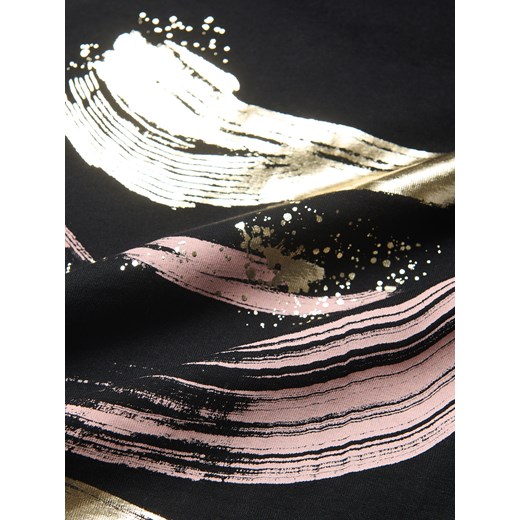 Reserved - T-shirt z nadrukiem - czarny Reserved S Reserved