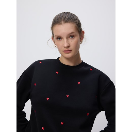 Reserved - Bluza z drobnym haftem - wielobarwny ze sklepu Reserved w kategorii Bluzy damskie - zdjęcie 184848514