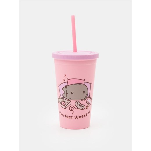 Sinsay - Kubek ze słomką Pusheen the Cat - wielobarwny ze sklepu Sinsay w kategorii Dom - zdjęcie 184848773