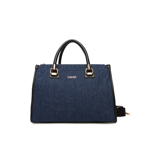 Liu Jo Torebka Ecs M Satchel AF5008 D0001 Granatowy ze sklepu MODIVO w kategorii Torebki damskie - zdjęcie 184848800