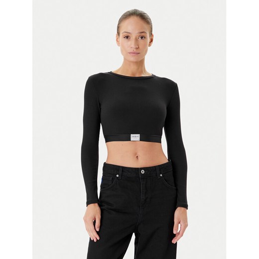 Guess Bluzka O5RP00 KCDA2 Czarny Regular Fit ze sklepu MODIVO w kategorii Bluzki damskie - zdjęcie 184848870